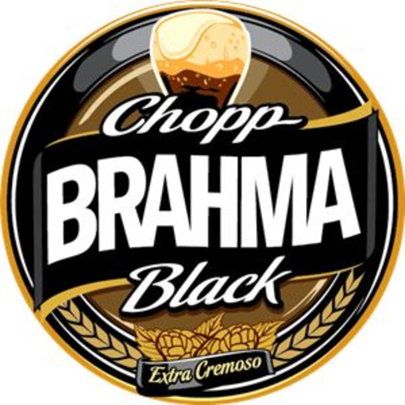 Logo do Chopp Brahma Escuro